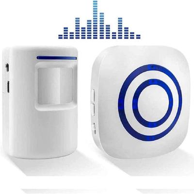 Plug-in Infrared Sensor Doorbell with 38 Melodies and Motion Detection for Home and Commercial Use