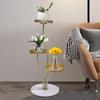 3 Tier Tall Corner Plant Stand for Indoor Home, Multi-Floor Flower Shelf Display Rack Holder, Space Saving Shelf Organizer Frame