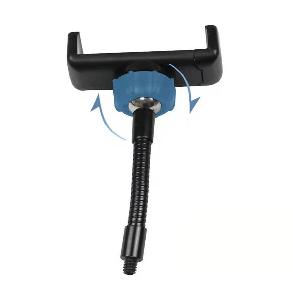 Flexibilní držák s klipem a upínací základnou pro iPhone 15 14 13 12 11 pro max / Galaxy/ Huawei/ Xiaomi/ LG Držák pro chytré telefony