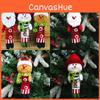 Santa Christmas Tree Claus Snowman Reindeer Decor Ornament Plush Toys Pendant