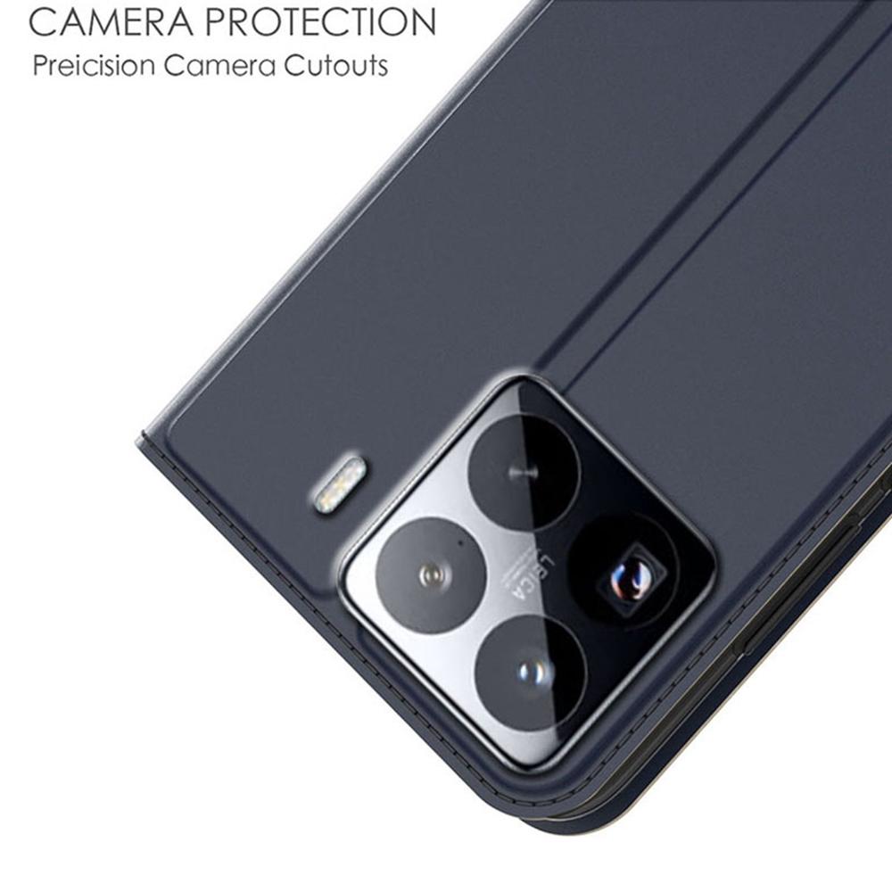 For Xiaomi 15S Pro Case PU Leather Phone Cover with Card Holder Stand