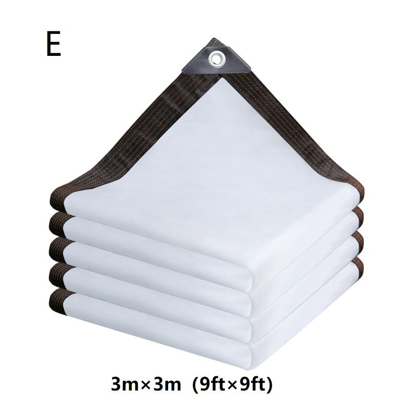 Transparent Waterproof Cloth Thickened Oilcloth Garden Rainproof Plastic Cloth Plant Cold-Proof Heat Insulation Tarpaulin