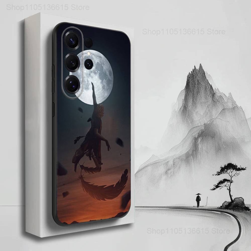 Anime H-haikyuu K-Karasun Phone Case For Samsung S25,S24,S23,S22,S21,S20,S10,S9,Ultra,Plus,Lite,FE,Soft Silicone Black Cover