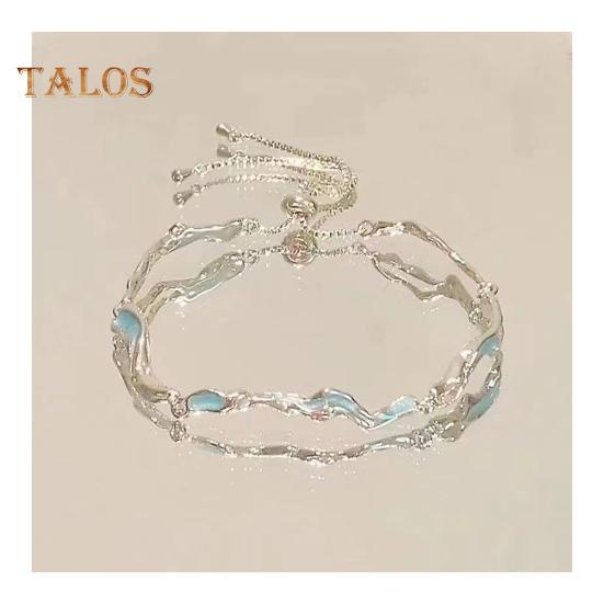 Damen Armband Glänzender Zirkonia Blumenform Armreif Verstellbare Länge Süßes Armband Vielseitiges Modeaccessoire