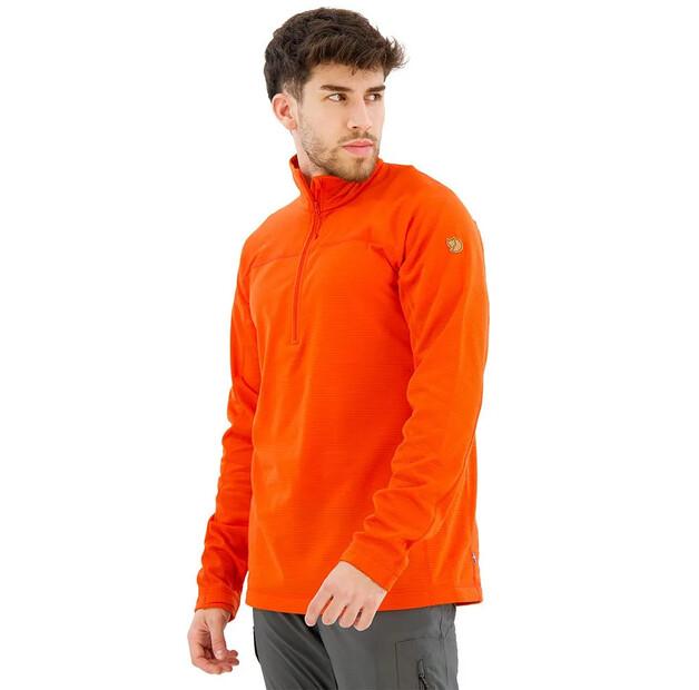 Fjällräven Флисовая кофта с полумолнией Abisko Lite