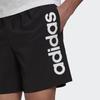 Adidas Linear Chelsea Logo Print Sports Shorts Men Bottoms Black GK9607
