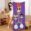 P-Powerpuff Anime G-Girls Badetuch Mikrofaser Weich Wasserabsorbierend Atmungsaktiv Für Mädchen Kinder Dekorative Cartoon Strandtuch