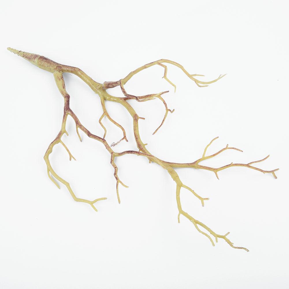 Simulation branch Tree Branch Decoration Beautiful Room White/Green/Coffee Fake