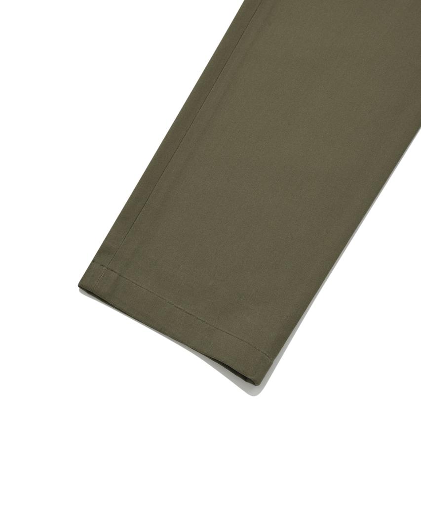 COVERNAT Chino Slim Straight Pants Khaki
