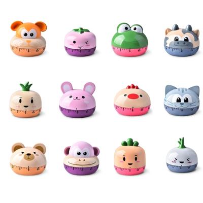Animal Shape Reminder Loud-Ring Mechanical Timer New Year Gift Kid Kitchen Cute Party Timer for Cooking Reading Sport