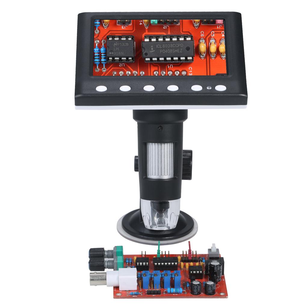 Microscop digital KKmoon, 4,3 inci, mărire 1000X, microscop LCD, video cu microscop portabil
