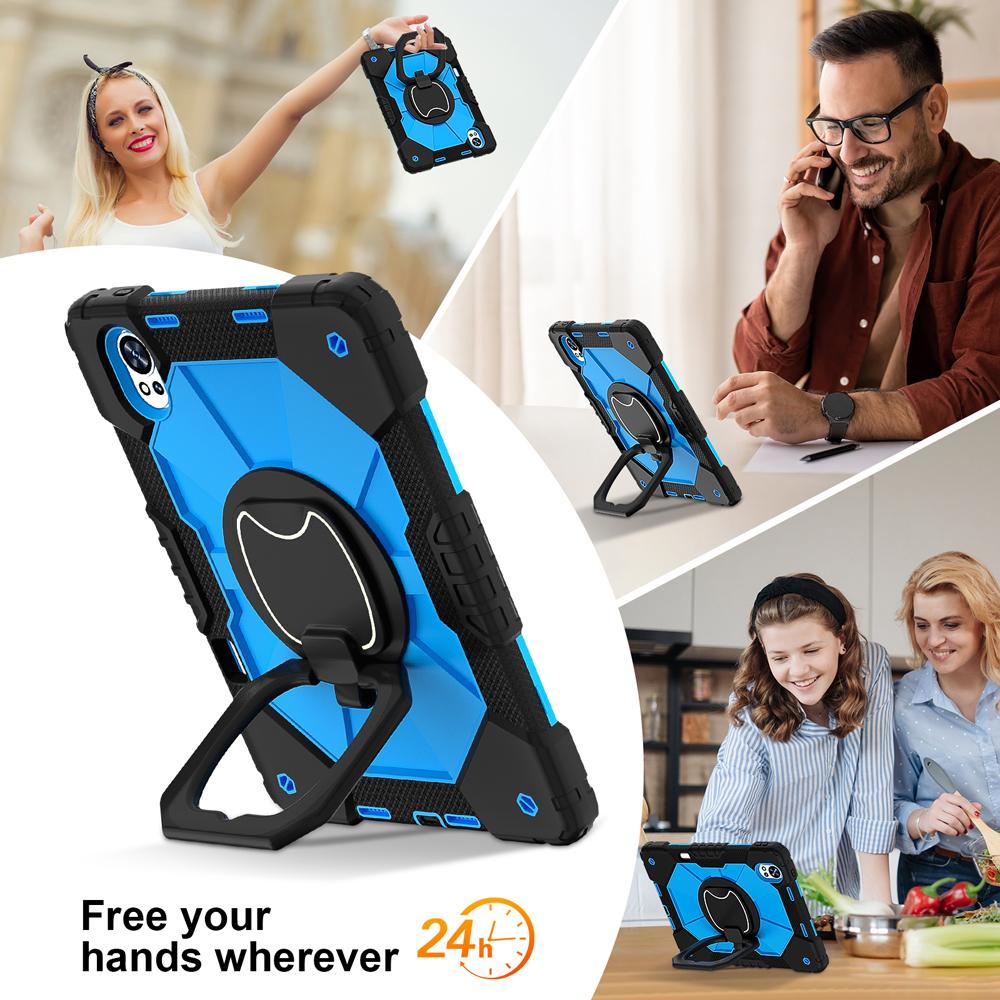 Silicone+PC Tablet Cases for 12'' Huawei MatePad 12 X 12X Air 2025 2024 Case W20 W30 W10 Cover Portable Rotate Stand Shell