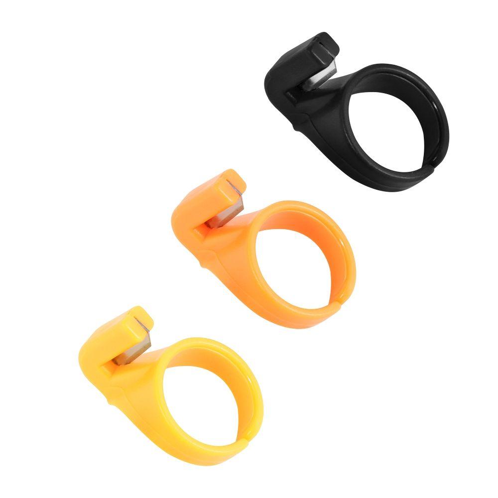 Craft 3PCS/Set Household Needle Ring Finger Blade Thimble Sewing  Machine Accessory Thread Cutter