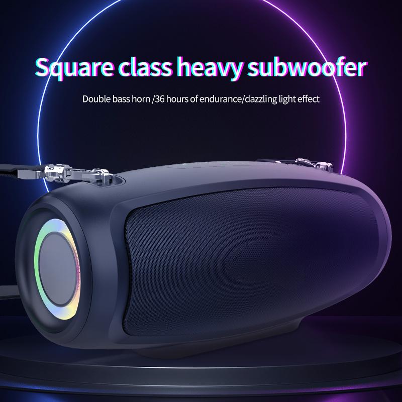 S37L 40W Altavoz Bluetooth Portátil Potencia de Salida Altavoz Bluetooth con Excelente Rendimiento de Graves Altavoz HIFI