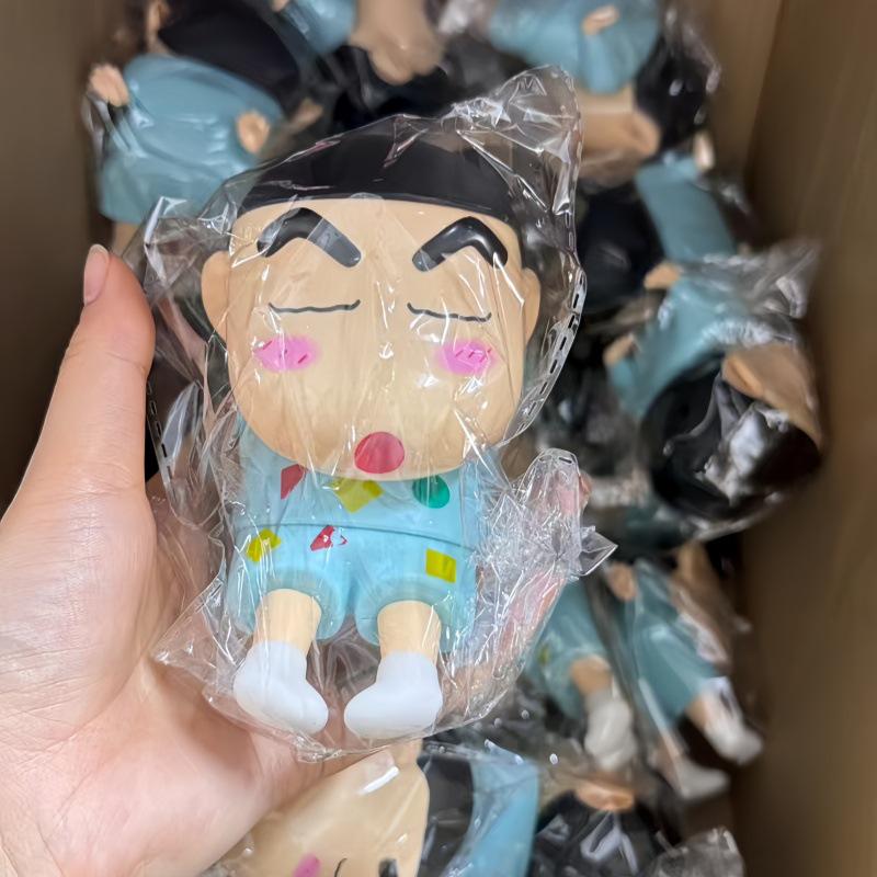 Crayon Shin-chan Schreibtisch-Handyhalter: Niedliches Anime-Figuren-Ornament