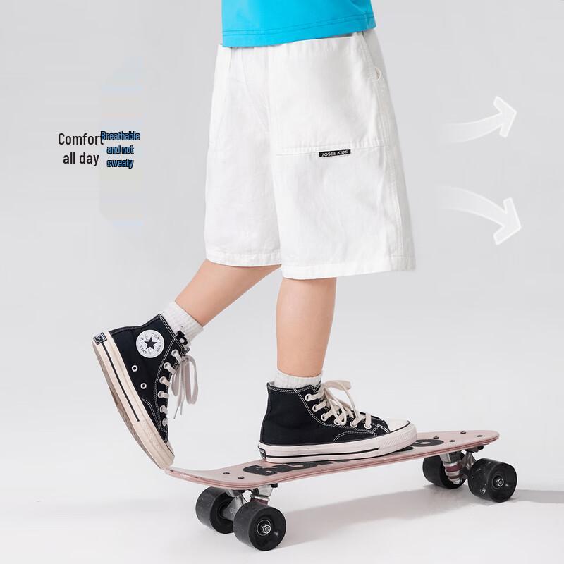 Boys' 2025 Summer Cotton Cargo Shorts