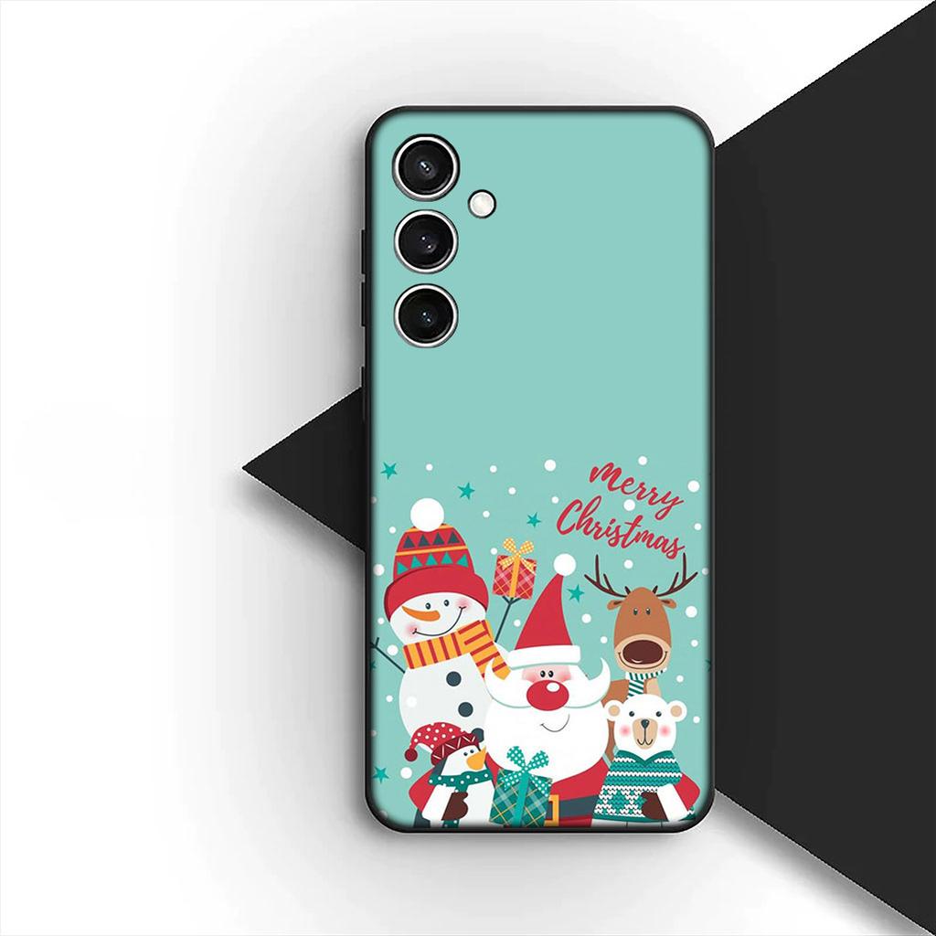 Cover Merry Christmas Tree Deer Snowman for Xiaomi Redmi Note 13 A3 14 Pro Plus 9T 14C 13C 13X 9C NFC + Pro+ 5G 4G Phone Case