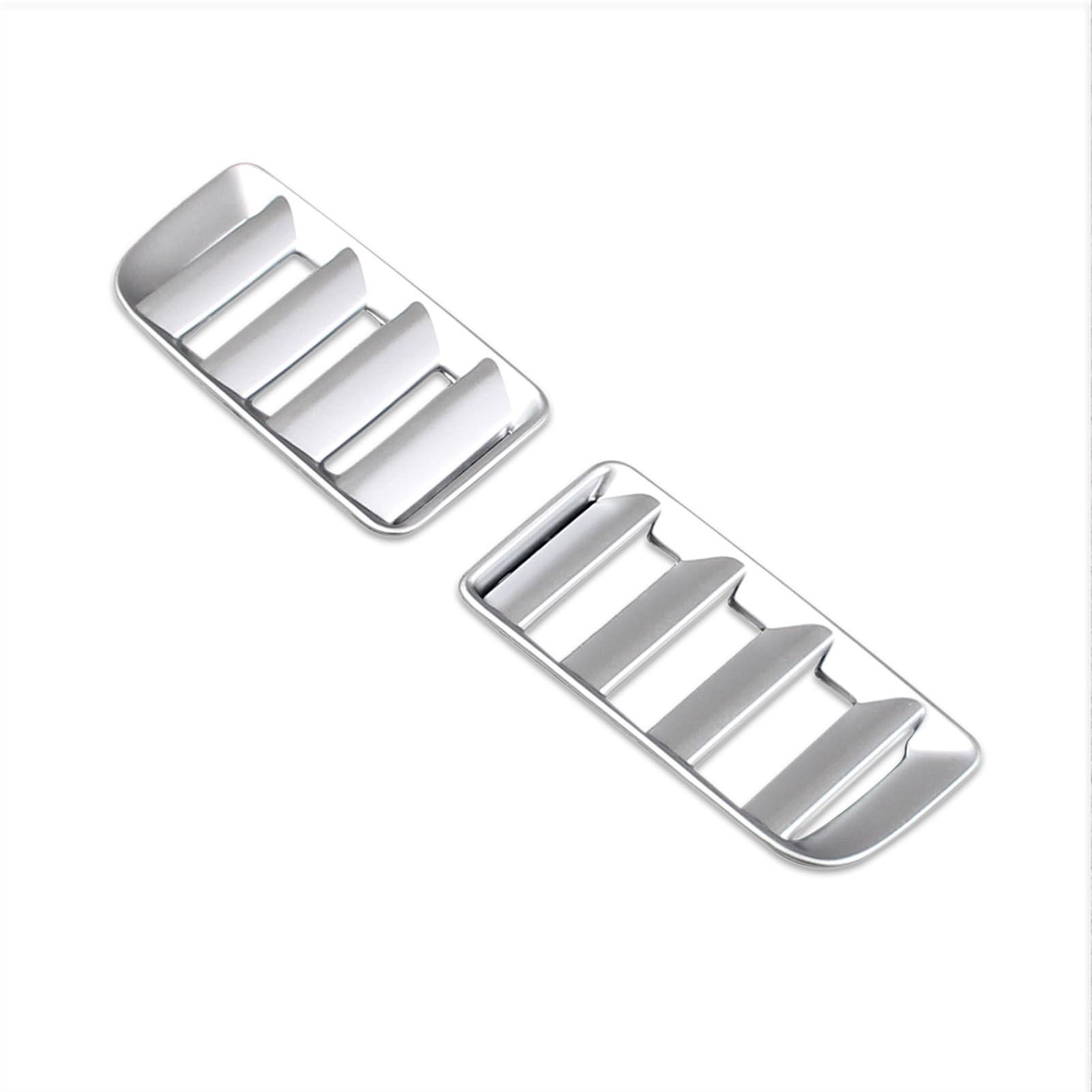 

RUIQ Nissan Serena C28 Series Interior Front Upper Air Conditioning Vent Ring Garnish Panel (Satin Silver)