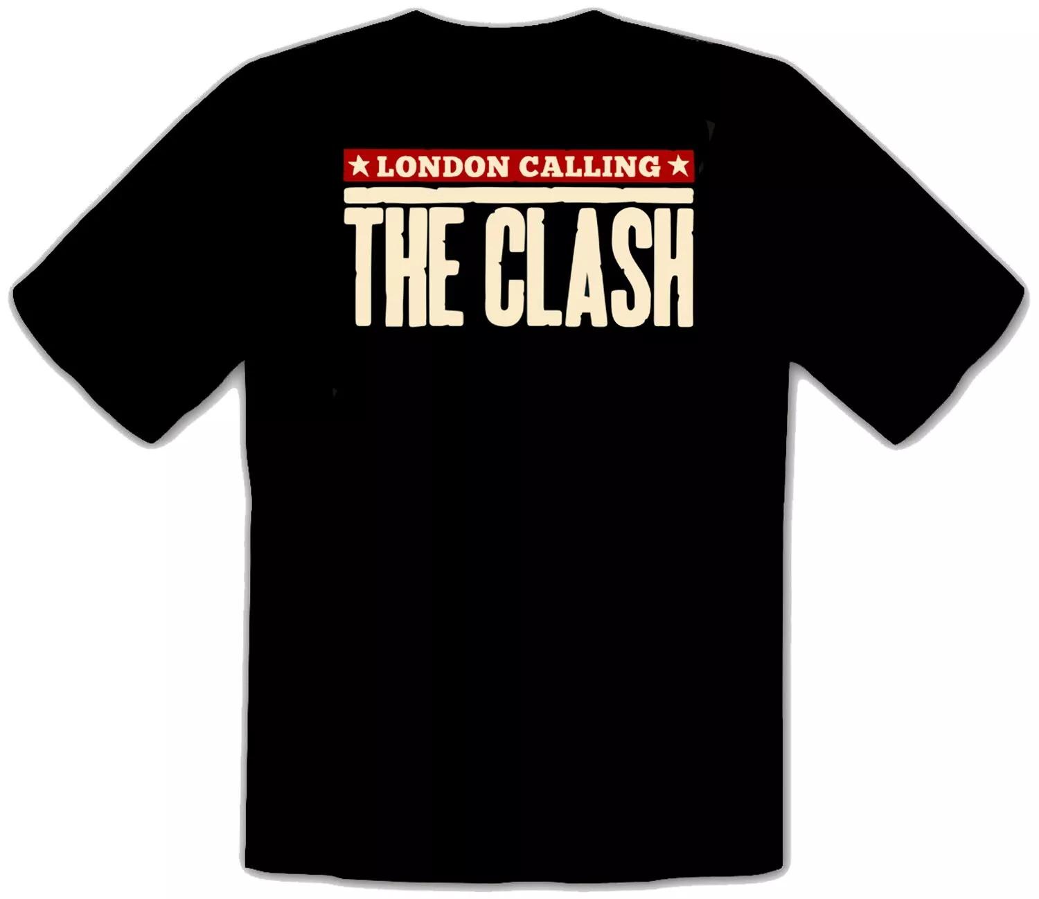 The Clash Punk Punk Rock Music BLACK T-Shirt - 515- 2XL