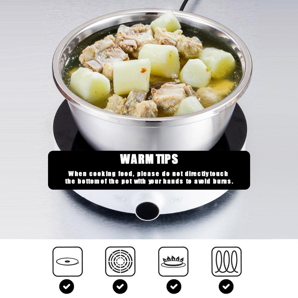 3 in 1 Kitchen Basin Grater, Colander Cutter   with Strainers 10.2 Inch Stainless Steel Mandoline Rice Washing Pasta Mixing Dough Knding Bowls