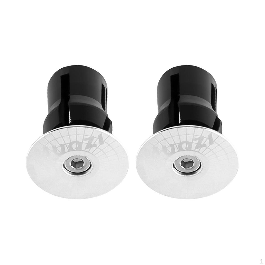 2 Pack Handlebar Plugs for Bikes, Folding Bike Accessories