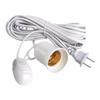 E27 Screw Base Lamp Holder with Wire and Switch for Outdoor Pendant Lighting