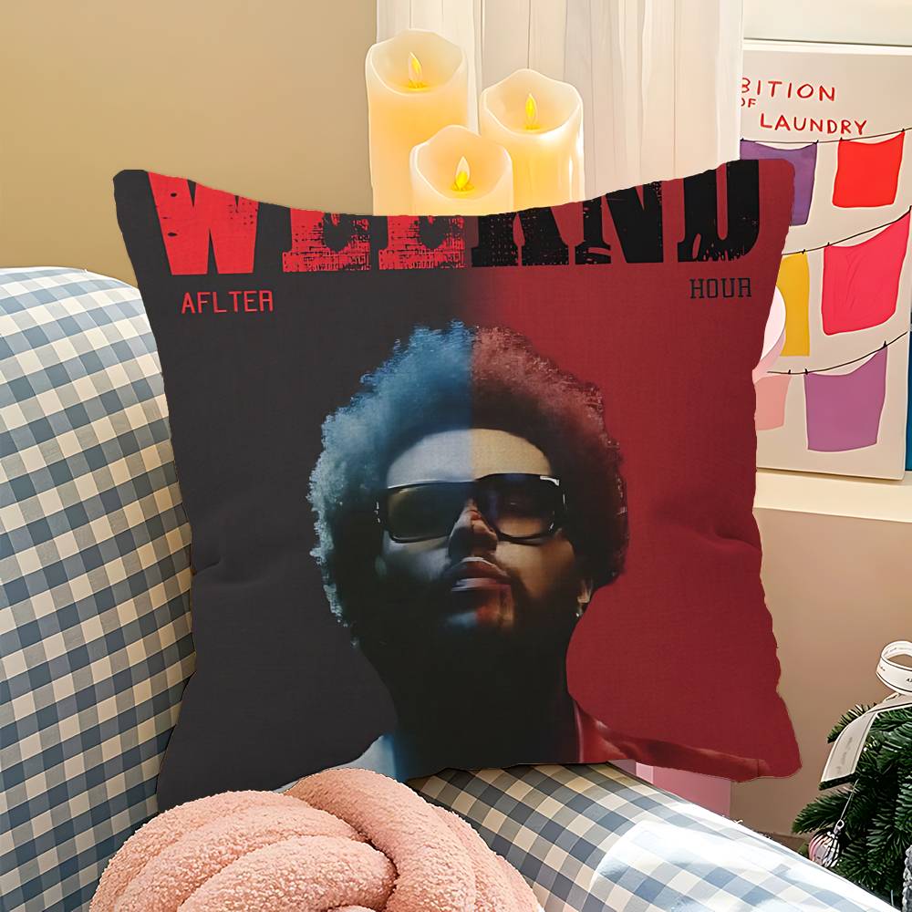 Singer The Weeknd Cushion Cover Pillow Cover Decor Pillowcase Printed Cushion Case For Couch