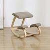 Ergonomic Wooden Kneeling Chair for Posture Correction