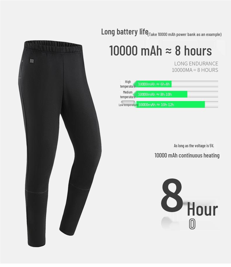 Smart 28-Zone Heated Underwear Set for Men & Women - Winter Warmth & Constant Temperature Control