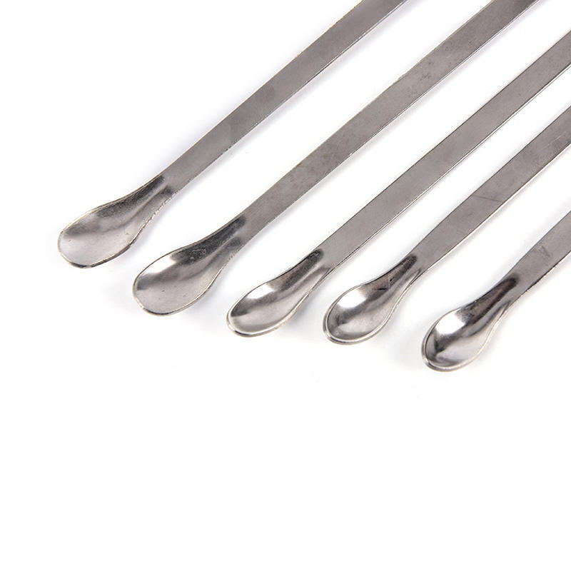 Double-Head Stainless Steel Lab Spoon Scraper Dental Instruments Medical Spoon