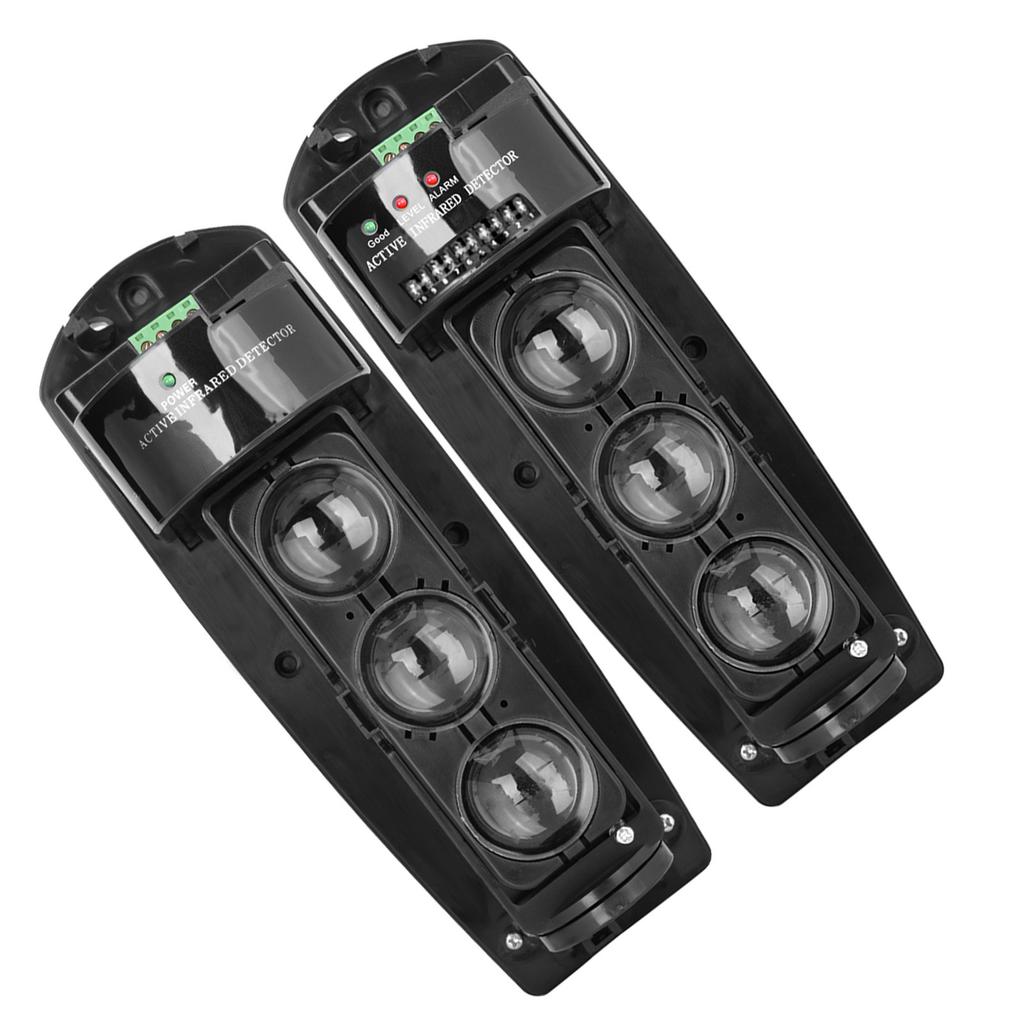 Triple Beam Alarm Photoelectric Infrared LED Detector Security System ABE-250