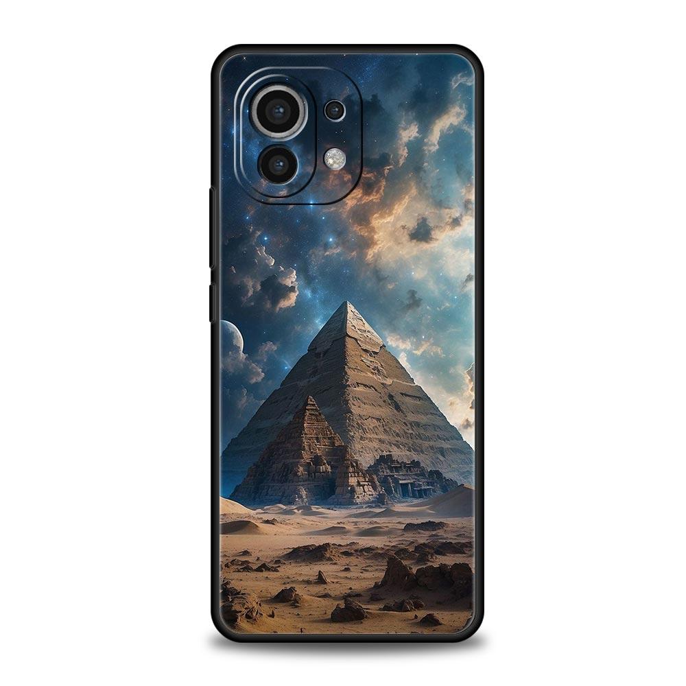 Ancient Egypt Egyptian God Pyramid Phone Case For Xiaomi Mi 15 14 14T 13T 12T Pro 12 13 11 Lite 5G 11T Poco X6 X7 X5 Pro Cover