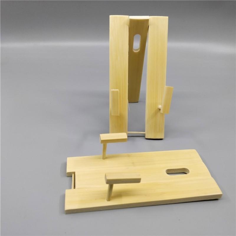 2 Stück Holz Chinesischer Faltfächer Halter Ständer Handfächer Präsentationsständer für Künstlerische Heimtisch Mittelstücke Dekoration