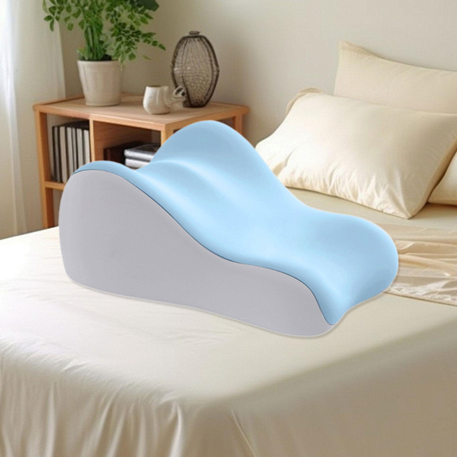 

Bed Wedge Pillow Multifunctional Stylish Soft Lie on The Bed Sleeping Pillow for Reading Office Side Sleeping Home Apartment світло-сірого кольору