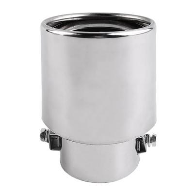 Universal Vehicle Stainless Steel Car Rear Round Exhaust Pipe Tail Muffler Tip