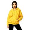 Colorful Loose Fit Zipper Hoodie Sweatshirt