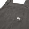 Snow Peak Corduroy Overall Dress Dark Size S Women's GS-S25WWFOP73, Grey,