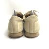 Burberry LONDON Leather Shoes Sneakers Beige Tan Check Pattern Size 24.5(USED)