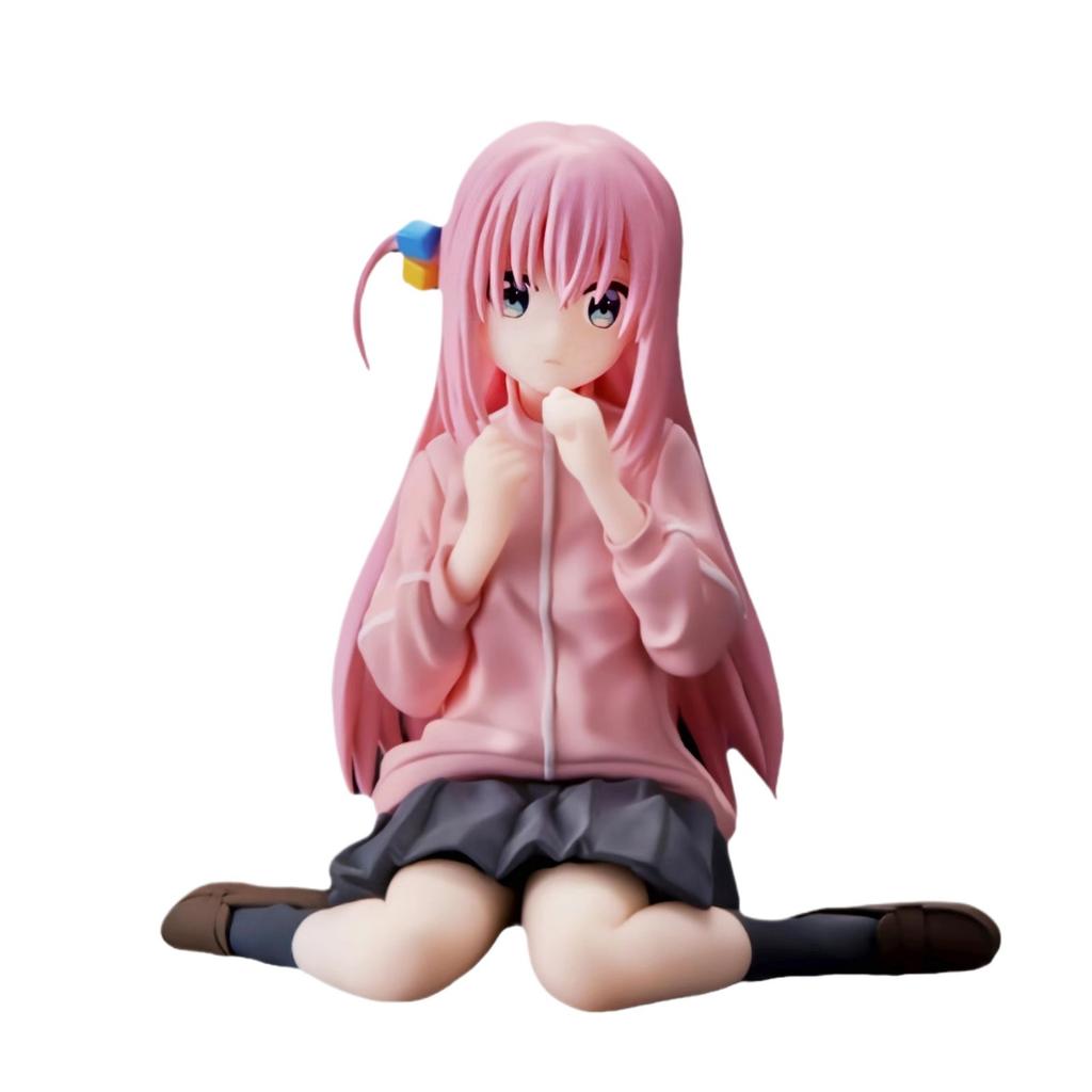 Anime Bocchi The Rock! Animated Version Coreful Doll Gotoh Hitori Loungewear Model Toy Gift Action Figure PVC Doll