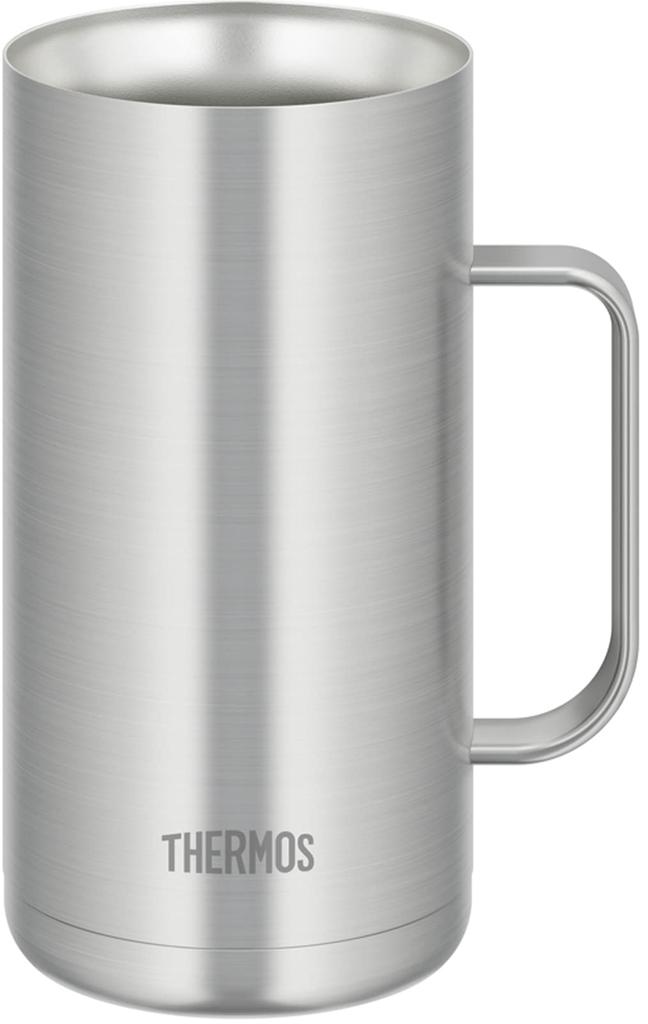 Thermos Vacuum Insulated Beer Stainless Day Birthday Gift for Men and Women Mug, 1L, Steel, JDK-1000 S1, Father's Gift,