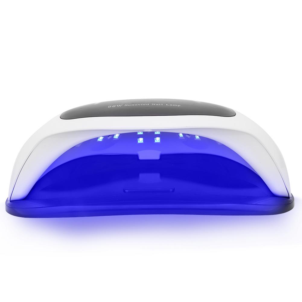 96W LED UV Nail Lamp Gel Nail Polish Dryer Quick Drying Nail Art Machine