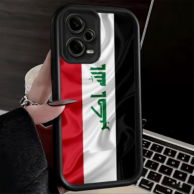 

Iraqi Flag Mark Phone Case for Xiaomi Poco X7 X6 X5 Pro X4 Gt X3 F7 Ultra M8 M7 Redmi 15C 15 14C 13 13C 12 12C 10 10C Xiaomi Redmi 15C