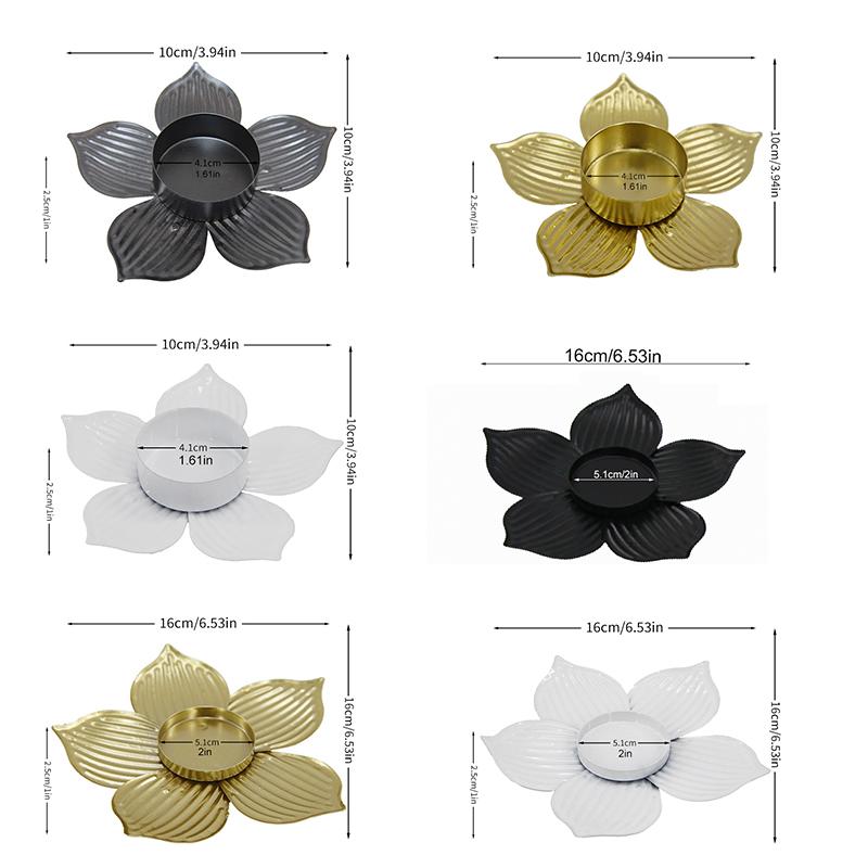 1PC Iron Occasions Practical Romantic Durable Elegance Stable Holiday Decorations Artistic Atmosphere Dining Tables