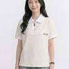 Navava Women Casual Daily Half Zip Collar ShorT Sleeve T shirT nT3357