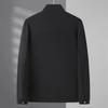 Men's Plus Size Spring Autumn Stand Collar Jacket