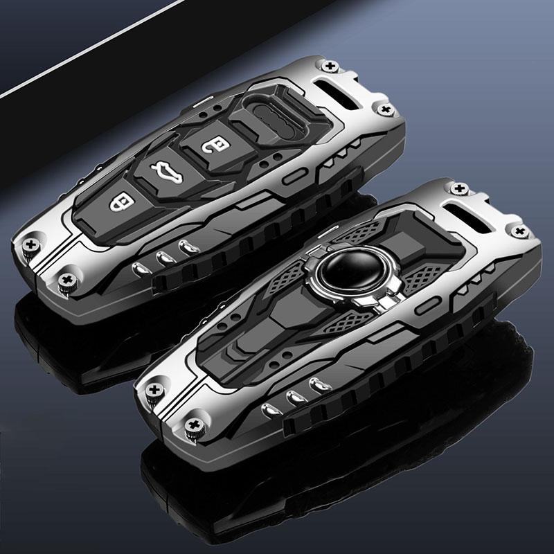 Zinklegierung Auto Klappschlüssel Hülle Abdeckung für A1 A3 A4 8P 8L 8V A5 B6 B7 A6 A7 C5 C6 Q3 Q5 Q7 4F S3 S4 S6 RS3 TT Schale Fob