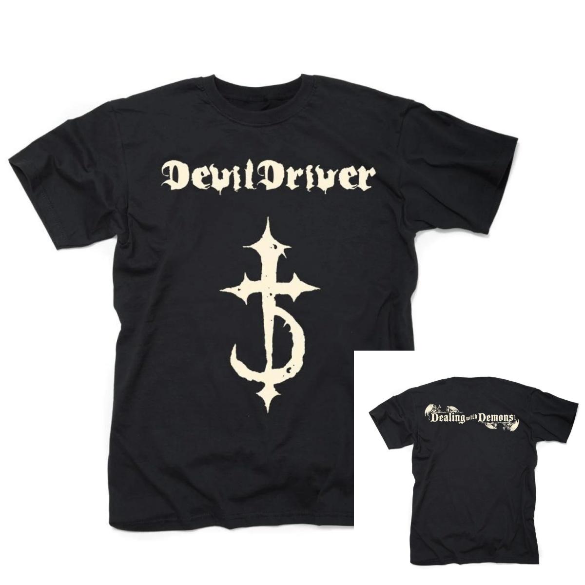 Dealing with Demons Rock Music Art Style Summer Casual TShirt Unisexs and Womens Luxury Brand M