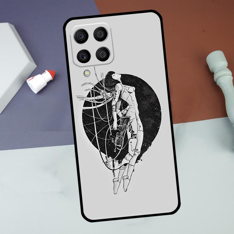 Ghost In The Shell Anime For Samsung Galaxy M33 M20 M15 M35 M55 M14 M34 M54 M13 M23 M53 M31 M11 M32 M52 M06 M16 Case