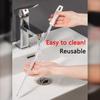 45cm Portable Pipe Dredging Strip Hair Brush Cleaner Foldable Sink Drain Cleaner Sticks Clog Remover Kitchen Cleaning Tool