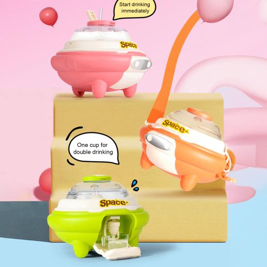 Mini Water Dispenser Baby Toy Food Grade BPA Free Large Capacity Easy To Use UFO Shaped Drinking Water Toy